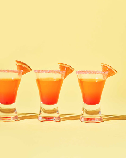 Tequila Sunrise Jello Shots