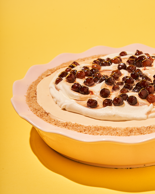 Milk Tea Cream Pie