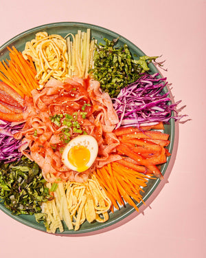 Korean Cold Miracle Noodle Salad
