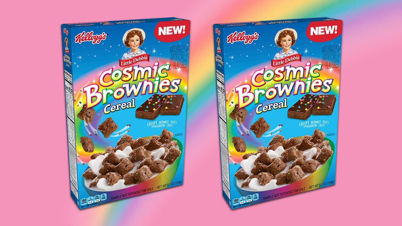 You've Heard of Pancake Cereal, Now Get Ready for Kellog's Cosmic Brownies Cereal!