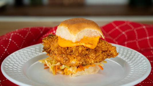 Doritos-Crusted Chicken Sliders