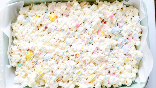 Easter Bunny Popcorn Bars