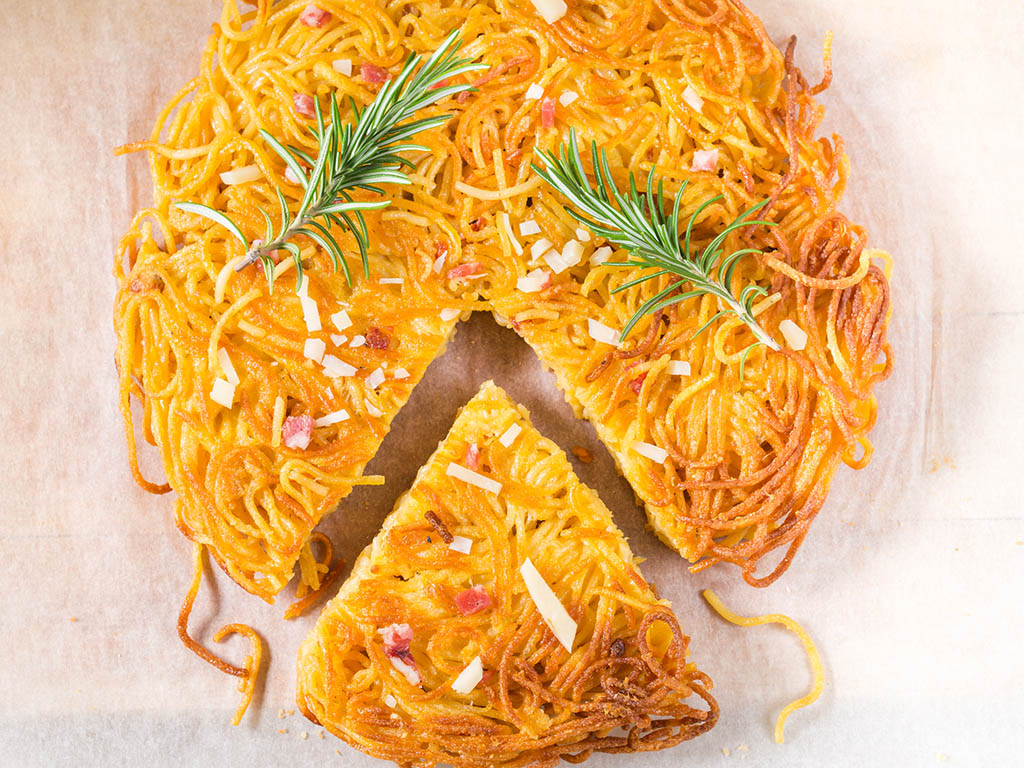 Spaghetti Bundt Pie
