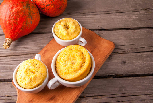 Chocolate Chip Pumpkin Mug Cake