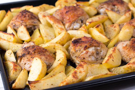 Sheet Pan Bruschetta Chicken