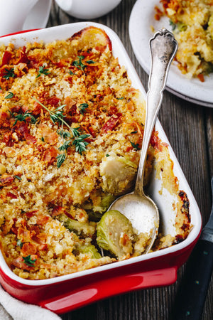Bacon Brussels Sprout Casserole