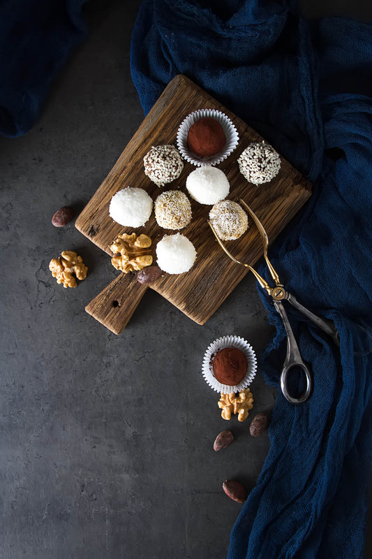 Peanut Butter Chocolate Brownie Balls