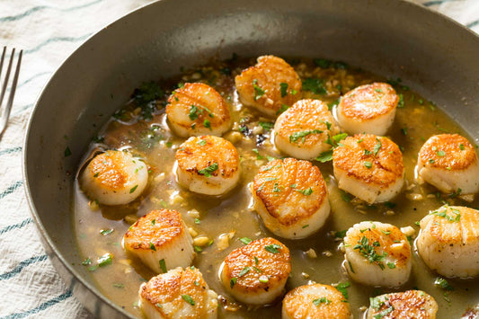 California Garlic Butter Scallops