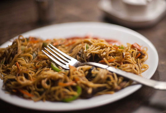 One Skillet Beef Chow Mein