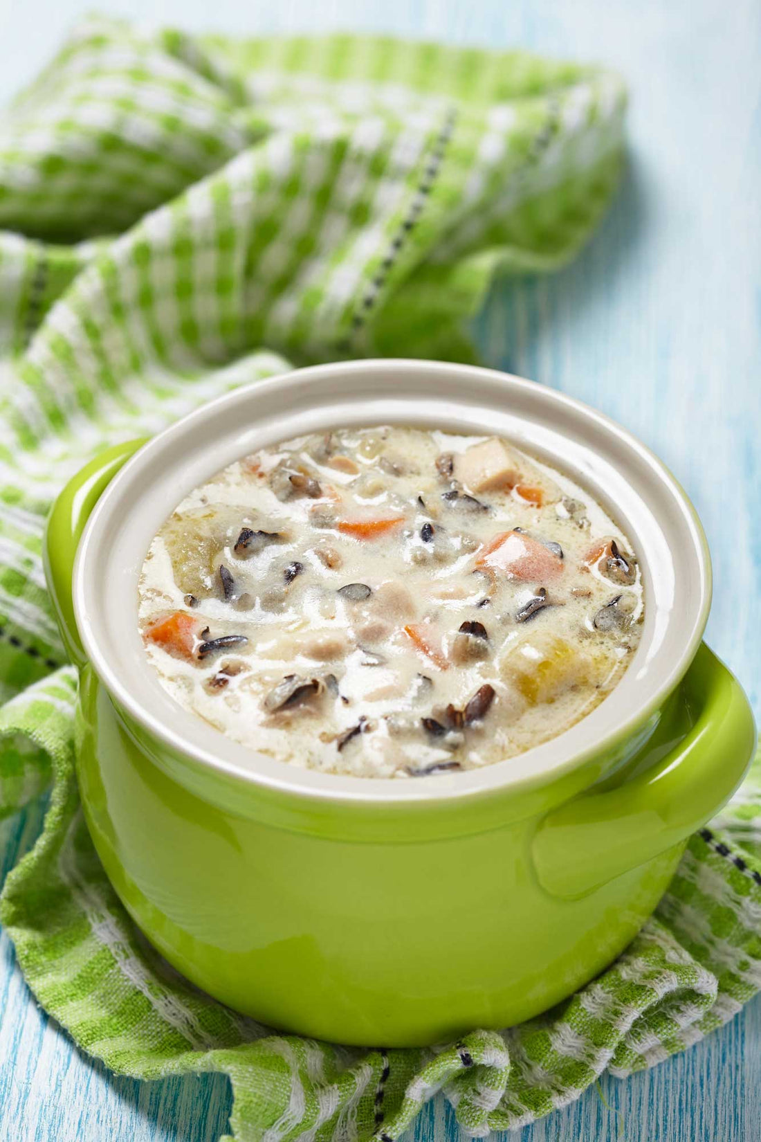 Slow Cooker Chicken And Wild Rice Soup