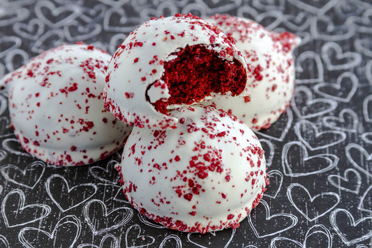 Red Velvet Cookie Bites