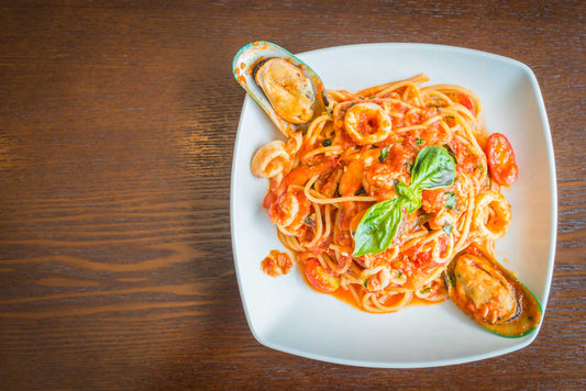 Spicy Tomato Linguine