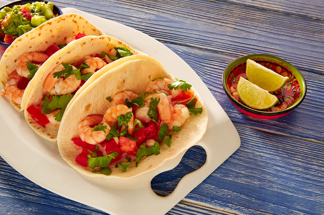Chili Lemon Shrimp Tacos Cooking Panda