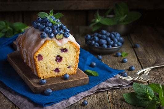 Lemony Blueberry Layered Pie