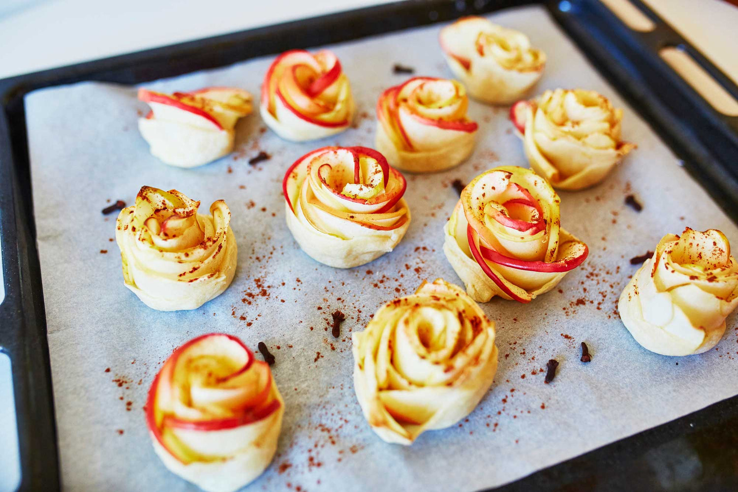 Apple Pie Roses – Cooking Panda