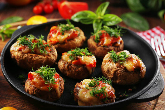 Mini Stuffed Mushrooms