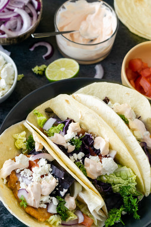 Easy Fish Tacos Recipe with Cabbage Slaw
