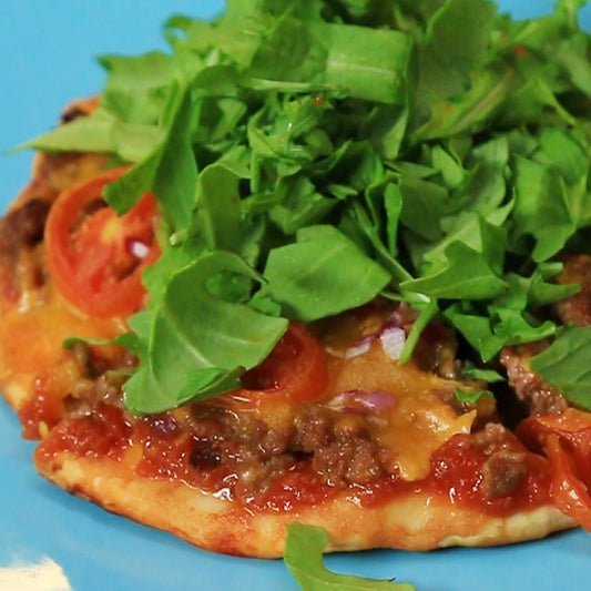 Easy Cheesy Burger Pizza