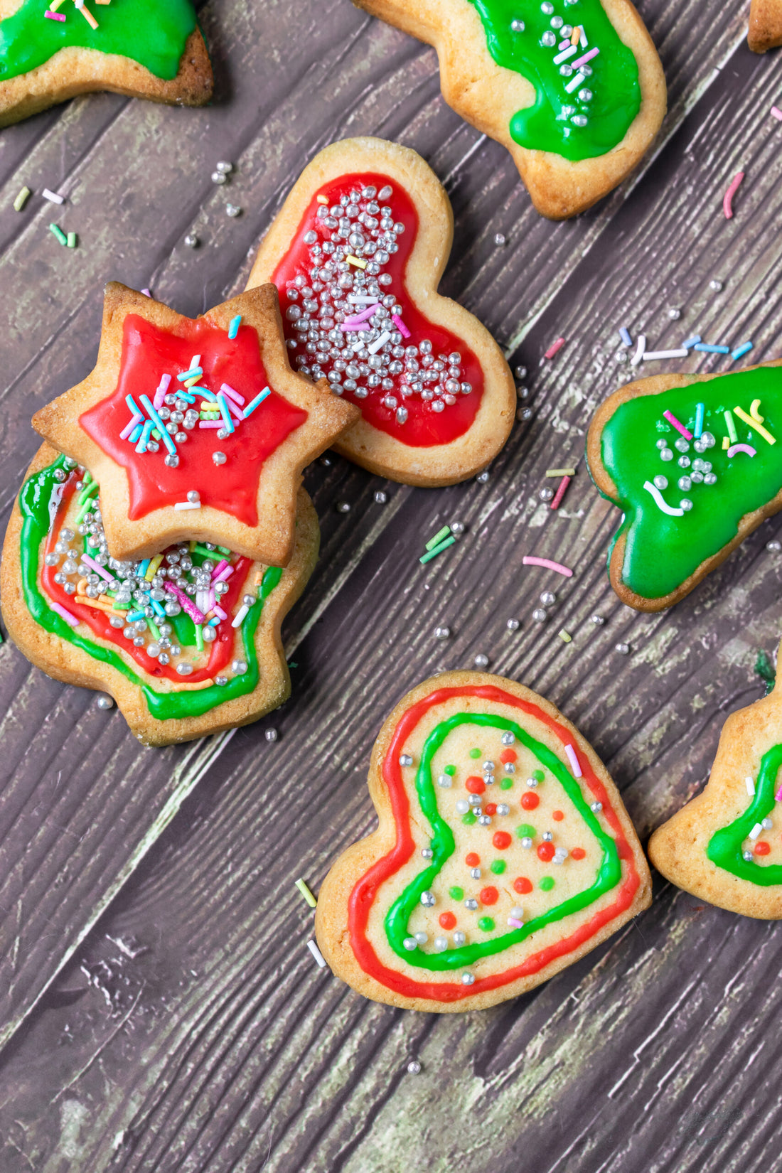 Easy Cut Out Sugar Cookies with Icing