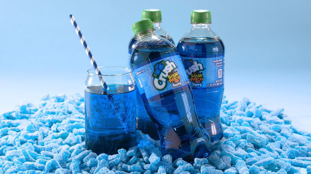 Crush s New Berry Blue Soda Tastes Like Sour Patch Kids We re Here F Cooking Panda