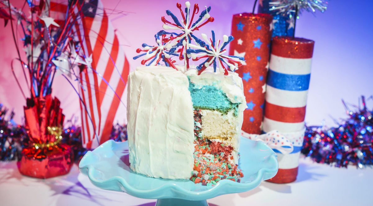 Firework Cake – Cooking Panda