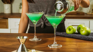 Frosted Green Apple Martini