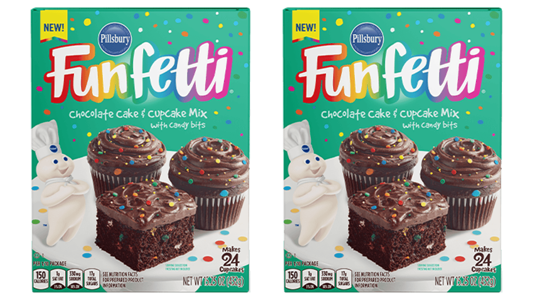Pillsbury Releases Chocolate Funfetti Cake, Other Funfetti Flavors