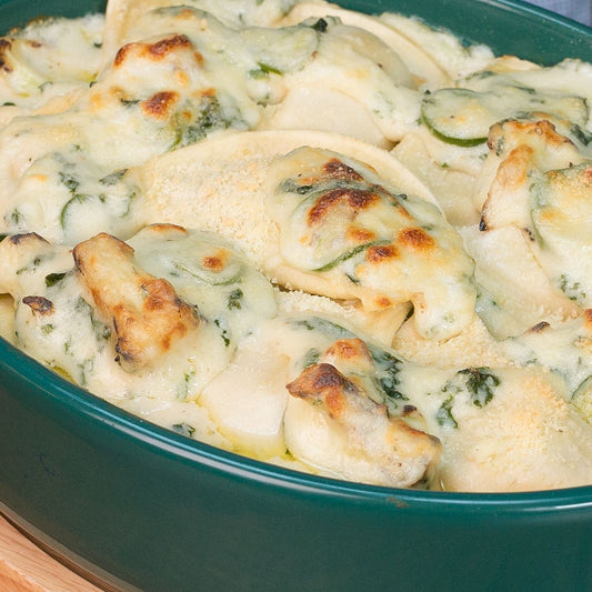 Pierogy, Jalapeno And Cauliflower Bake