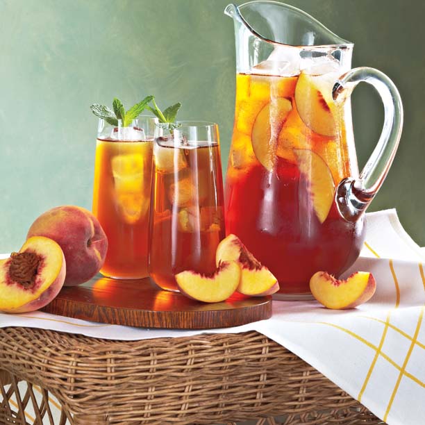 Candied Ginger Peach Punch