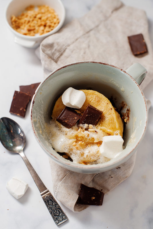 Gluten Free S’mores Mug Cake