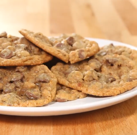 Graham Cracker Chocolate Chip Cookies Facebook Pinterest Twitter Email Print