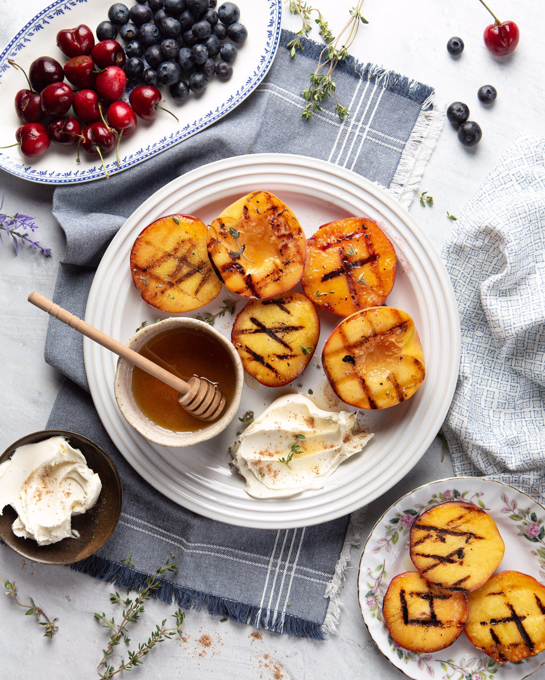 Grilled Peaches