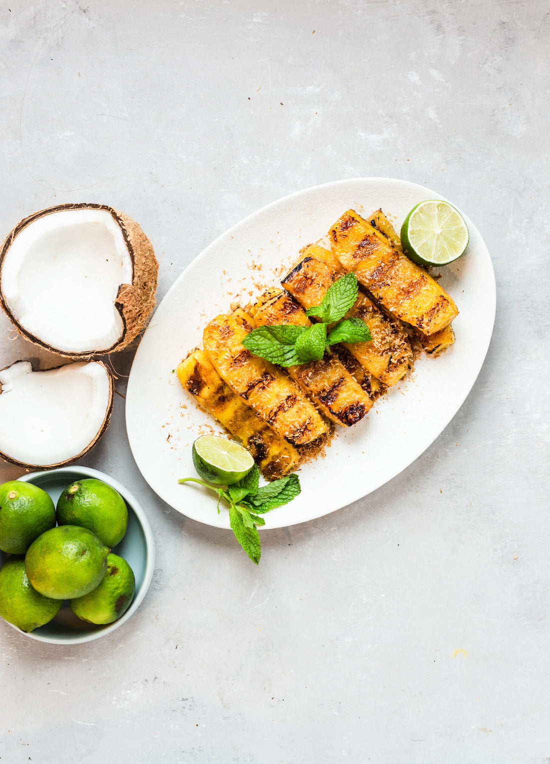 Grilled Coconut Pineapple