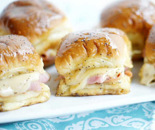 Ham And Swiss Sliders