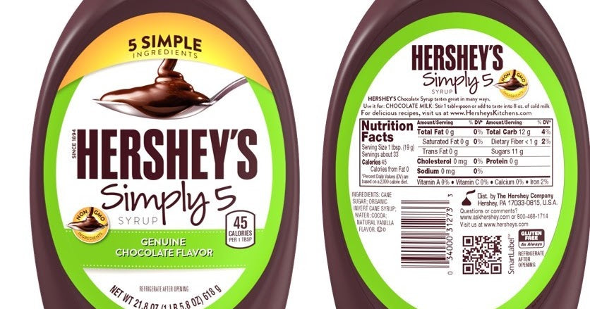 Hershey's Introduces New Syrup With Only 5 Ingredients