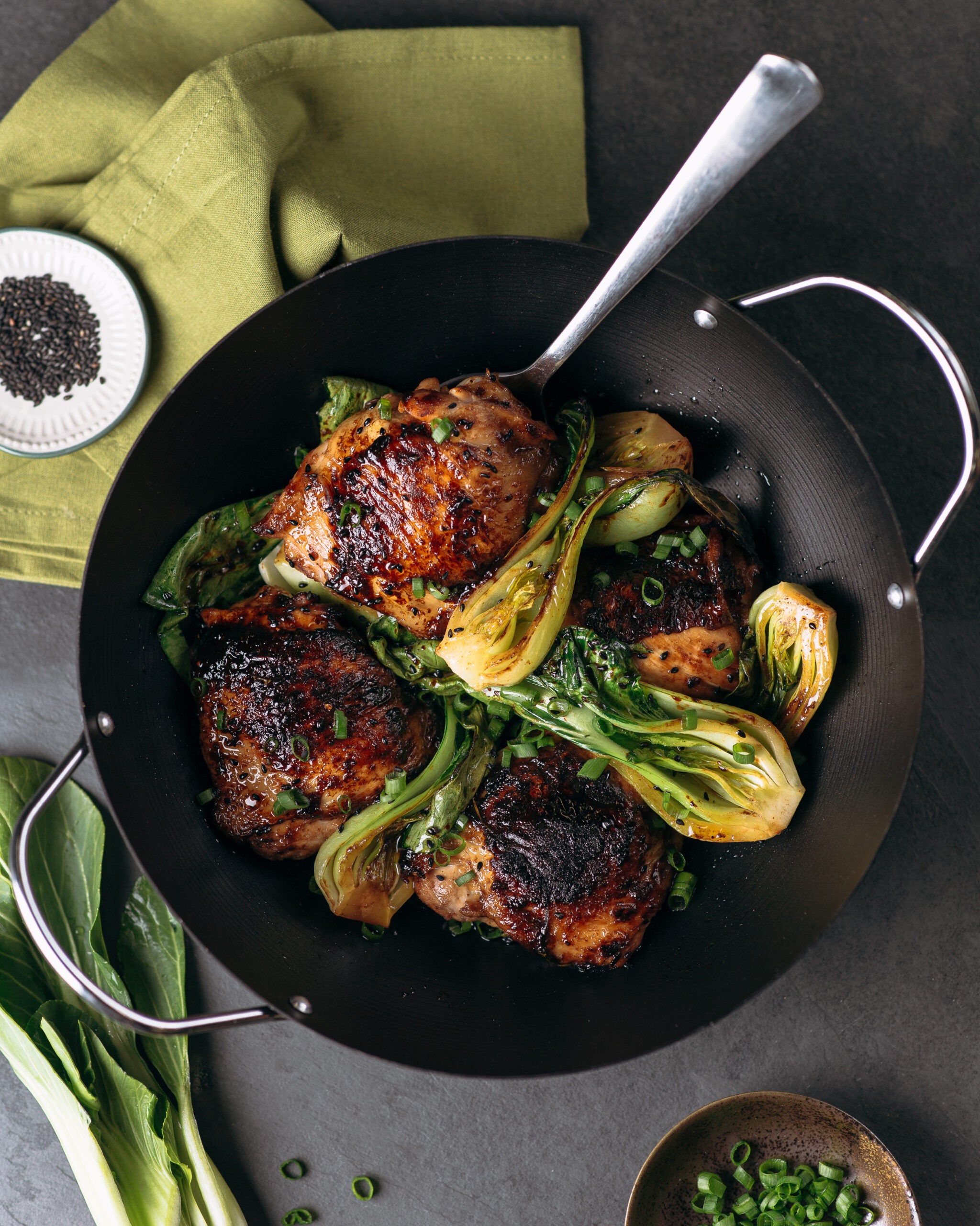 Hoisin Chicken Thighs Cooking Panda