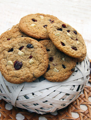 oatmeal white chocolate cranberry cookies