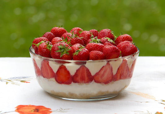 Strawberry and Banana Icebox Cake