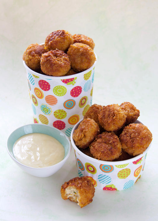 Healthy Popcorn Chicken Bites