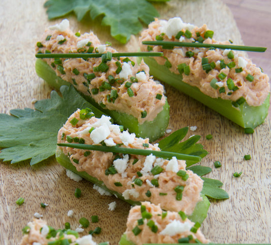 Buffalo Chicken Celery Sticks