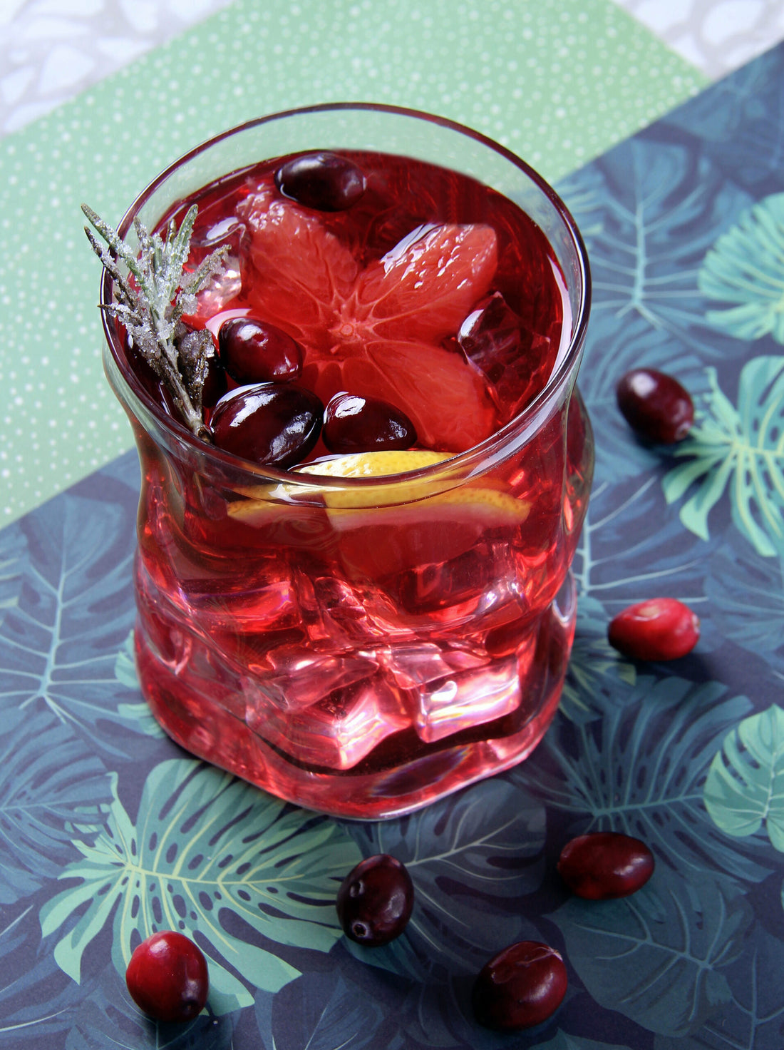 Cranberry Bourbon Sour