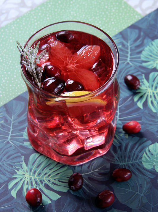 Cranberry Bourbon Sour