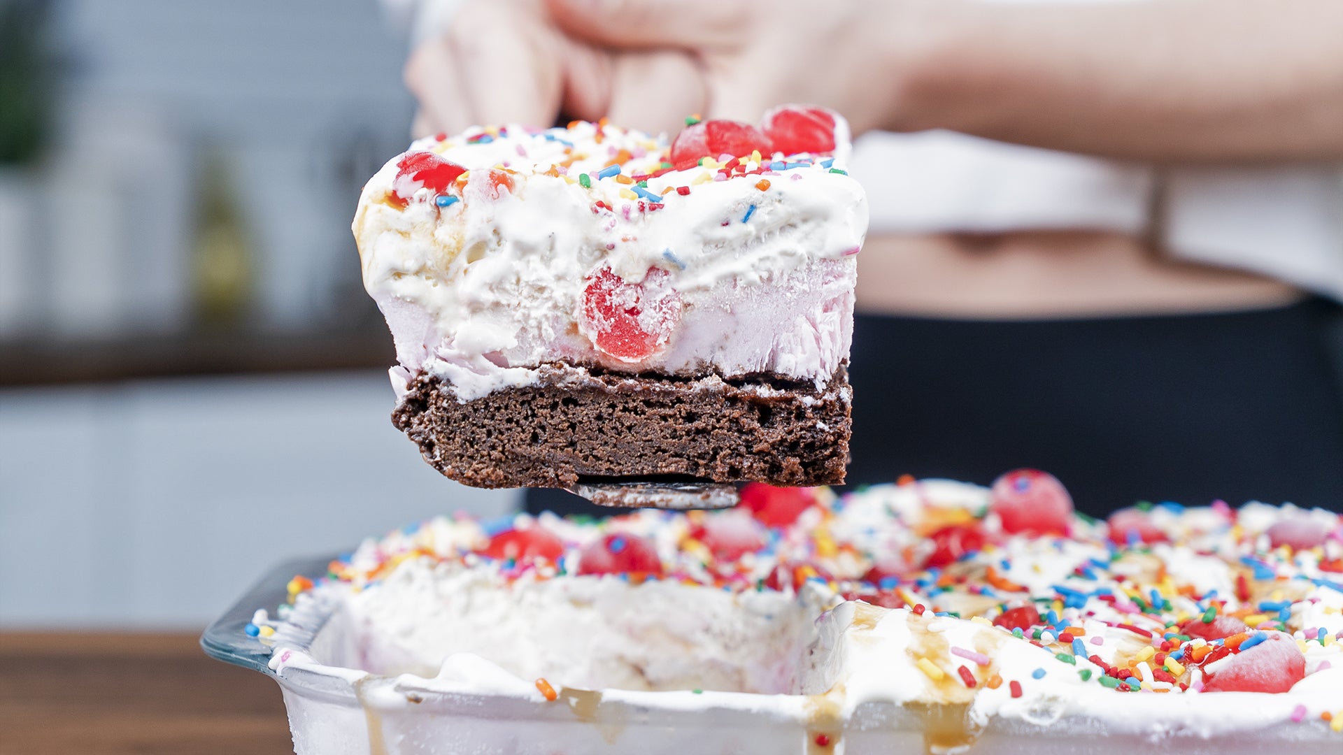 Ice Cream Sundae Dessert Lasagna Cooking Panda