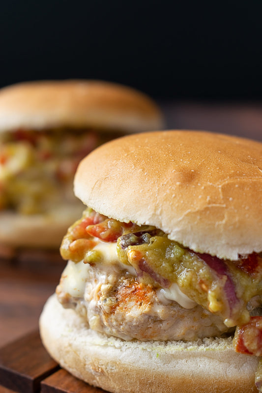 Jalapeño Pepper Jack Chicken Sliders With Guacamole