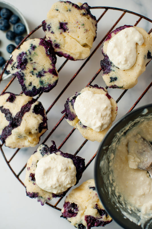 Lemon Blueberry Whoopie Pies