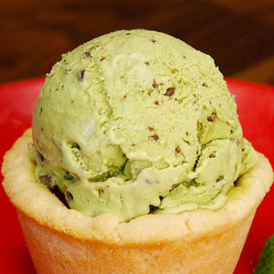 matcha mint chip ice cream