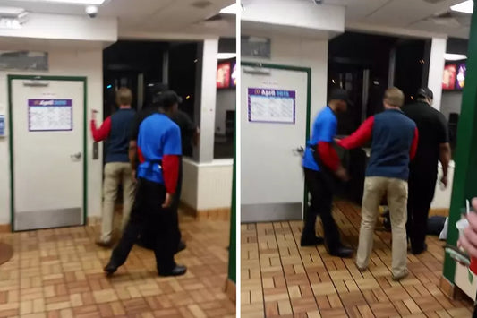 McDonald's Employee Takes Drastic Measures When Drunk Customer Refuses To Leave (Video)