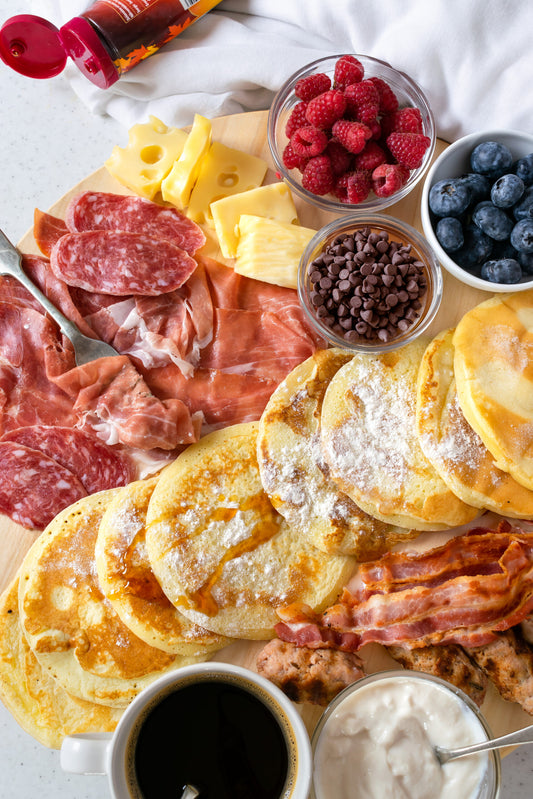 Pancake Charcuterie Board