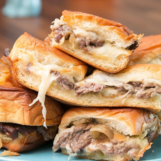 Philly Cheesesteak Sliders