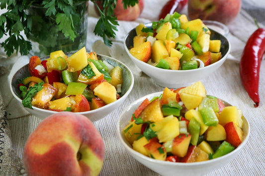 Fresh Peach Salsa